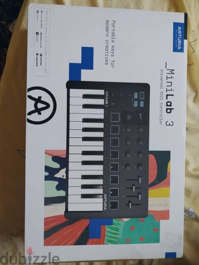 Arturia miniblab 3 midi controller brand new for sale only 95$