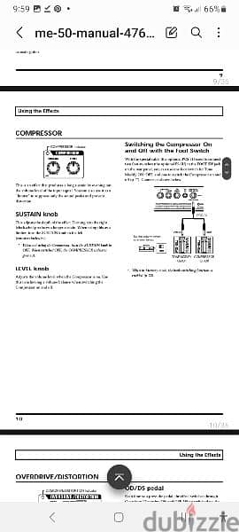 BOSS-ME 50 Multi effect pedal 3