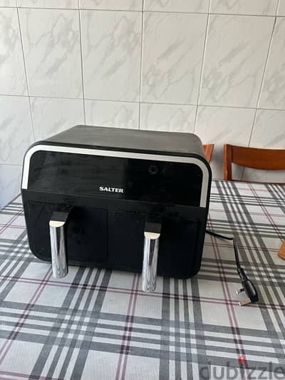 salter air fryer used