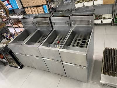 used gas automatic fryers