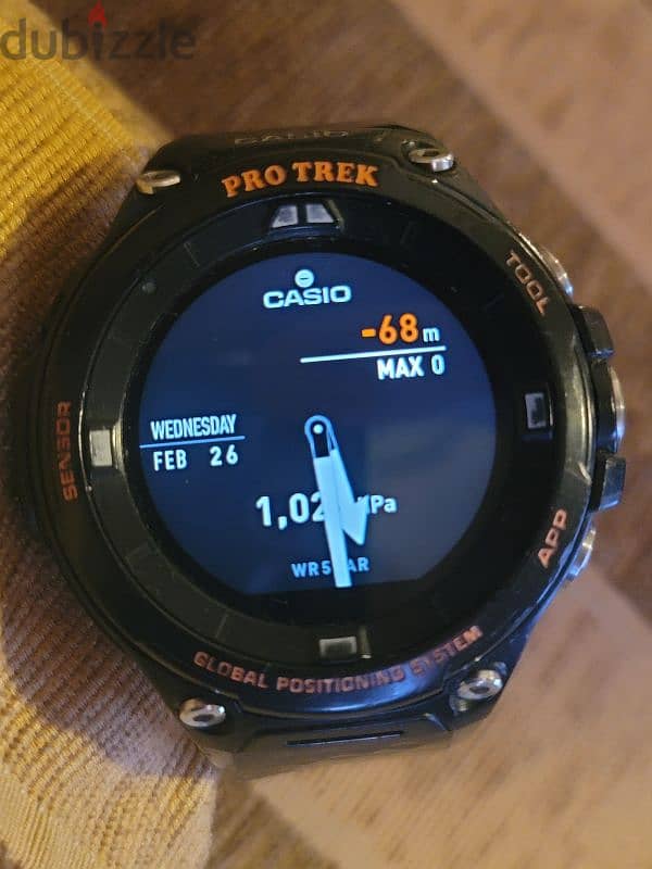 casio pro-trek smart 7