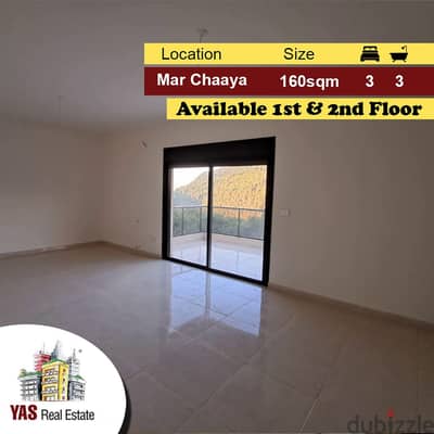 Mar Chaaya 160m2 | Brand New | Luxurious | Mountain View | AMK |