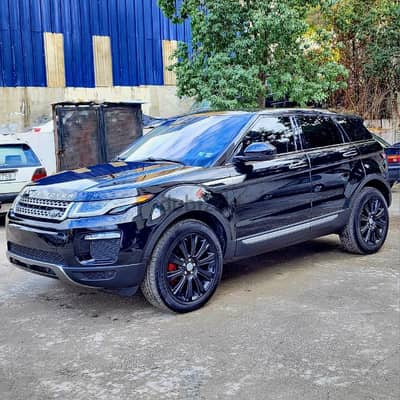 LAND ROVER EVOQUE HSE BLACK EDITION 2018 اجنبي شبه جديد