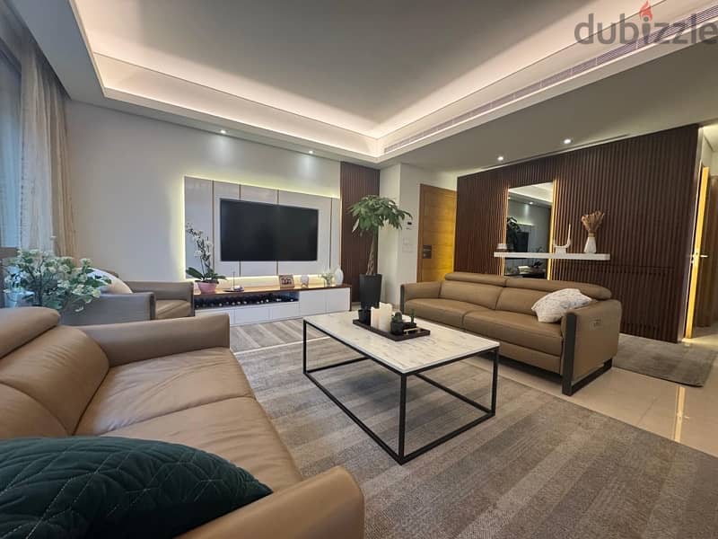 fully furnished apartment for rent waterfront dbayeh maten 0