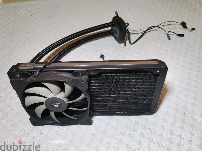 corsair water cooling unit - working condition, missing fan 0