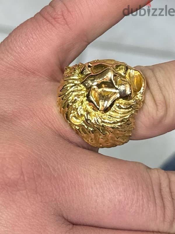 ring gold 18k for men 22,32gram 1750$ final 0