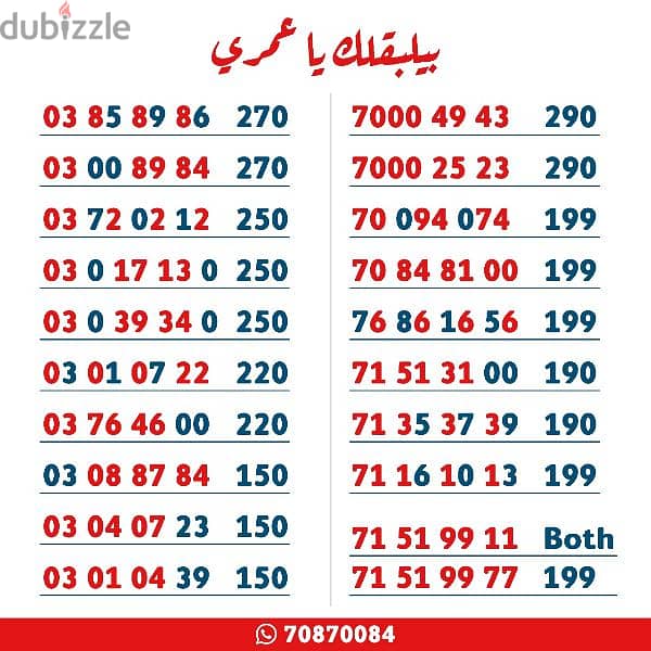 Touch recharge special numbers 0