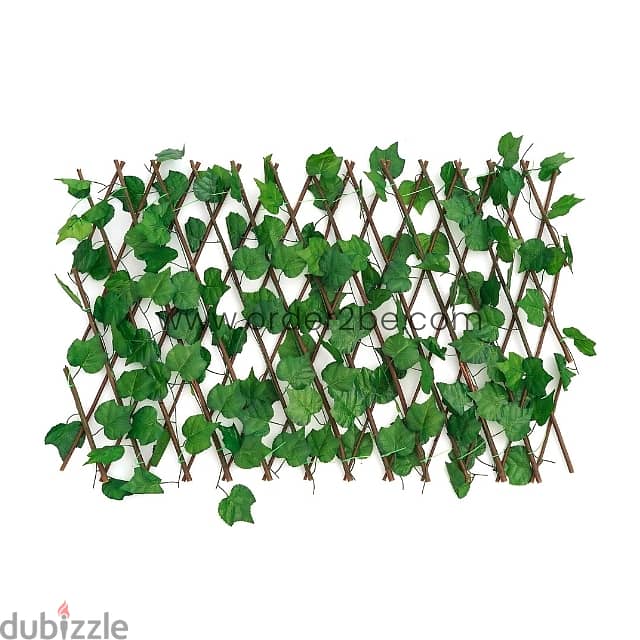 Expandable Leaf Garden Fence – 3m Wide, Realistic Greenery 0