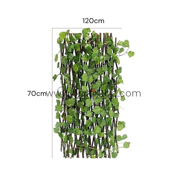 Expandable Leaf Garden Fence – 3m Wide, Realistic Greenery 12