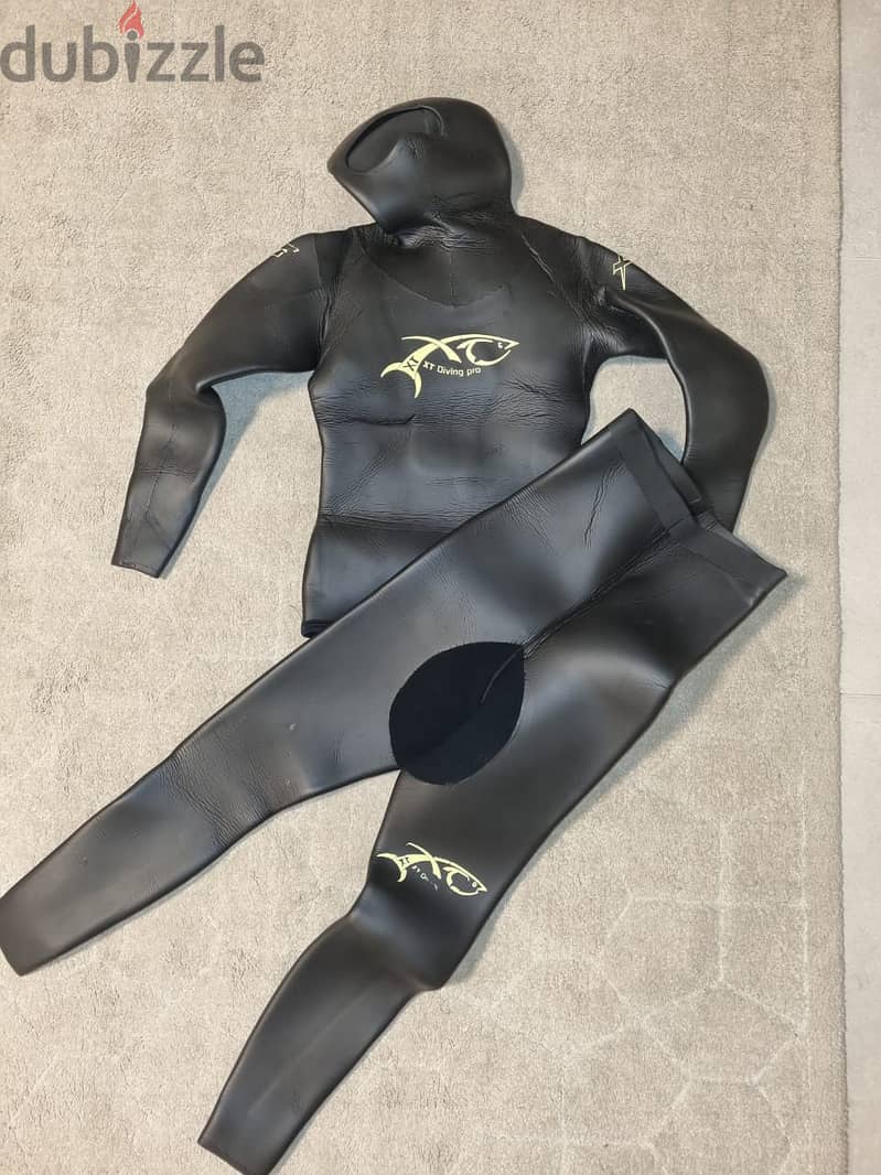 Smooth Skin Freediving wetsuit 7mm 0