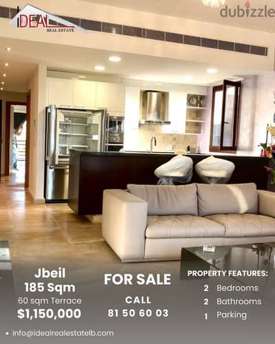 205 SQM deluxe chalet with Terrace for sale in jbeil REF#JH17039