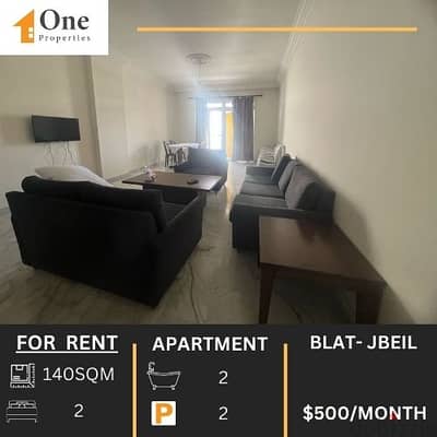 FURNISHED APARTMENT FOR RENT IN BLAT- JBEIL