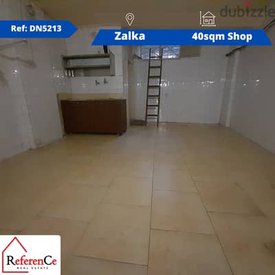 Shop for Sale/Rent in Zalka محل للبيع أو للإيجار في الزلقا