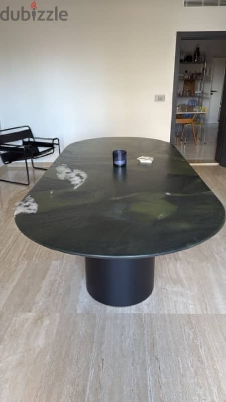 Avocatus marble top dining table 1