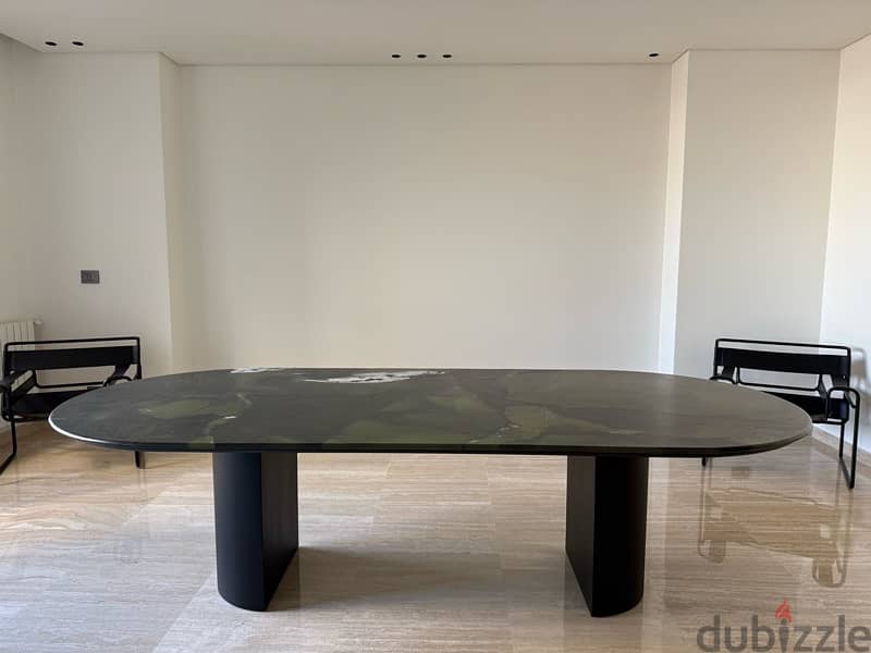 Avocatus marble top dining table 0