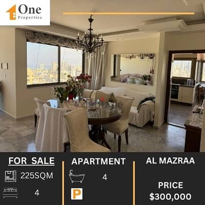 APARTMENT FOR SALE IN AL MAZRAA