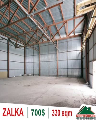 330 sqm warehouse for rent in Zalka!!