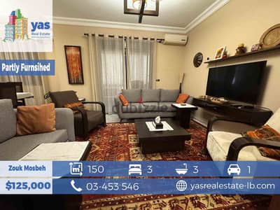 Zouk Mosbeh 150m2 | Well Maintained | Partly Furnished | Luxury | EL |