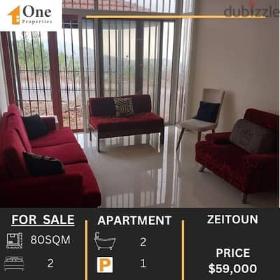 APARTMENT FOR SALE IN ZEITOUN