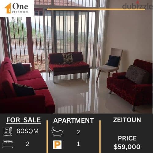 APARTMENT FOR SALE IN ZEITOUN 0