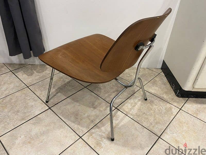 1950 Eames Herman Miller LCM Lounge Chair Metal 1