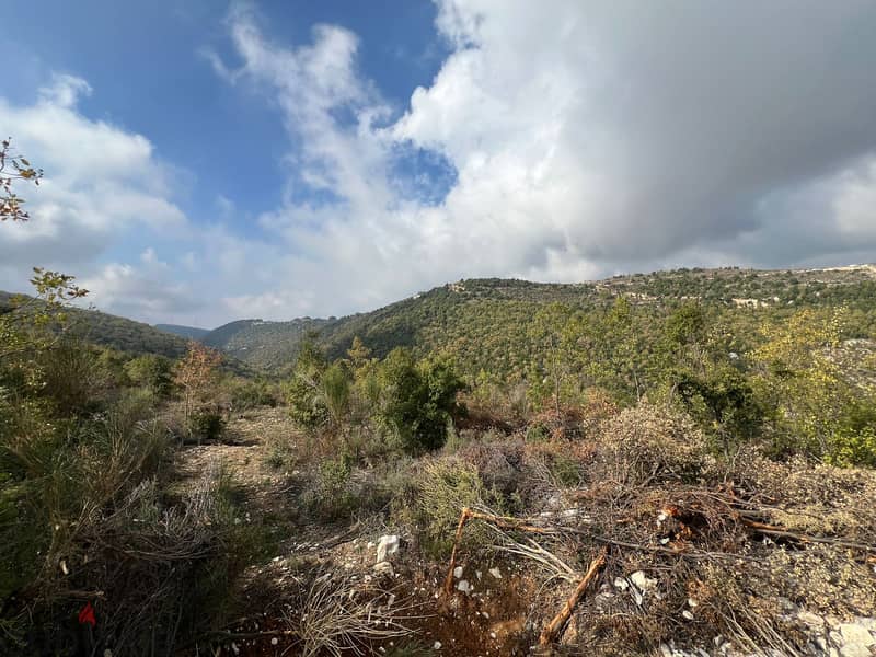 Land +Mountain view for sale in Mechmech | Jbeil - أرض للبيع في مشمش 3