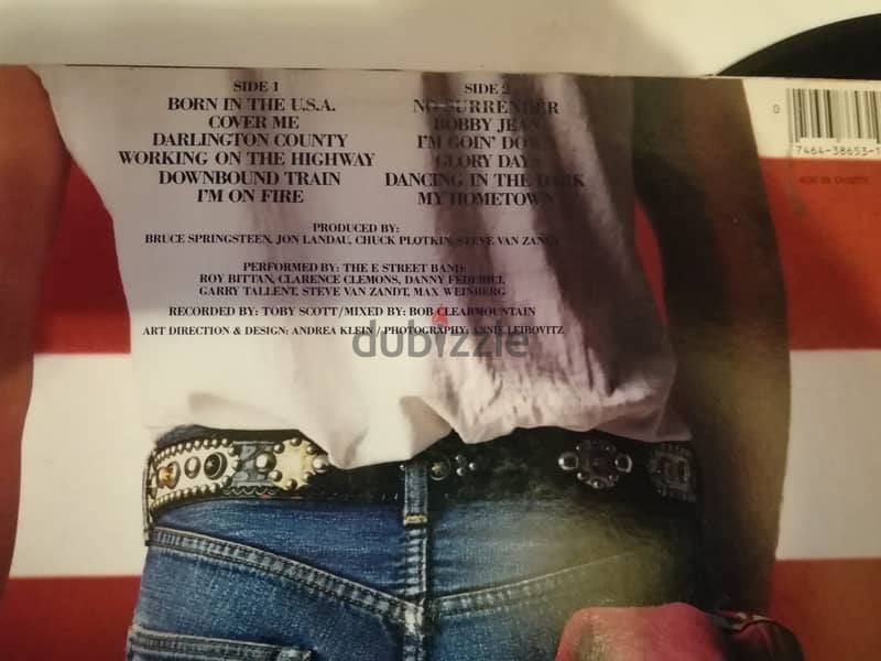 Bruce Springsteen "Born in the USA" vinyl album 1