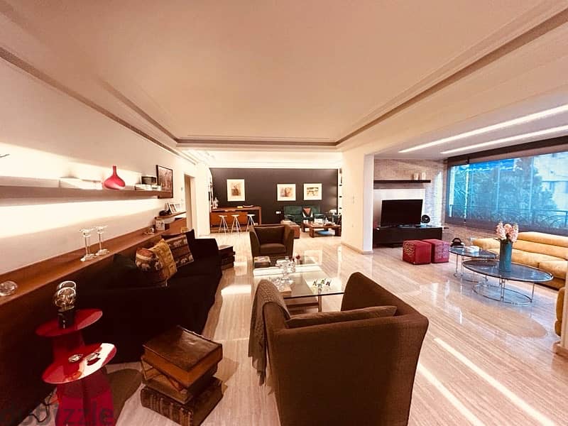 Achrafieh Carré d’or Amazing 300m2 Fully Furnished with All Amenities 0