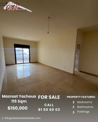 115 SQM for sale in Mazraat yachouaa REF#SN9002