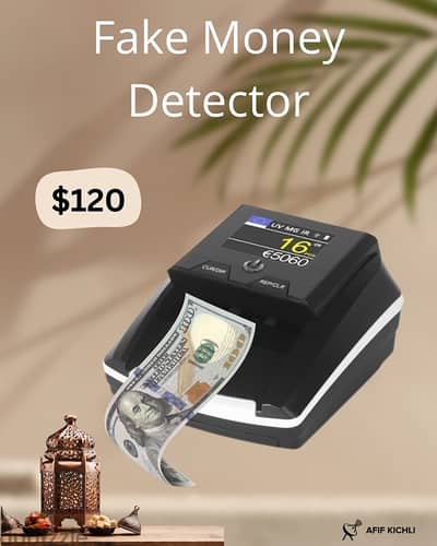 Fake Money Detector USD EURO LBP