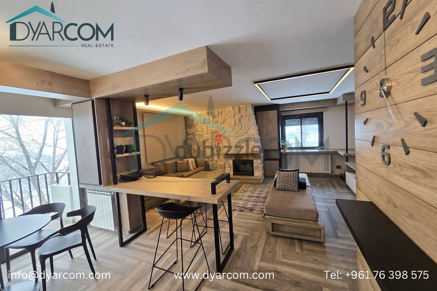 DY2324 - Kfardebian Ouyoun el Siman Furnished Chalet for Sale! 7