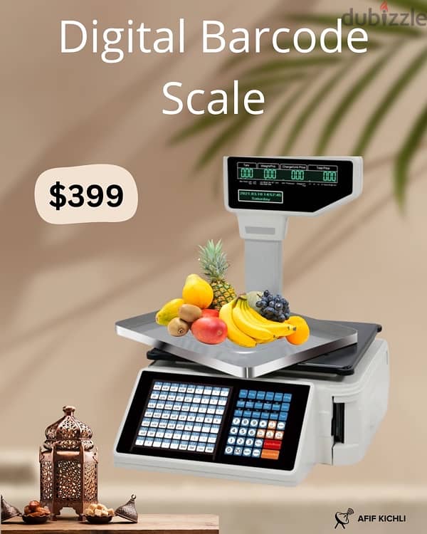 Digital Barcode Scale New 0