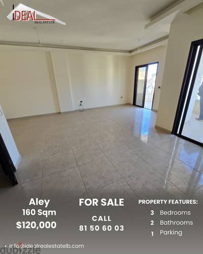 160 sqm Apartment for sale in Aley REF#RB6022