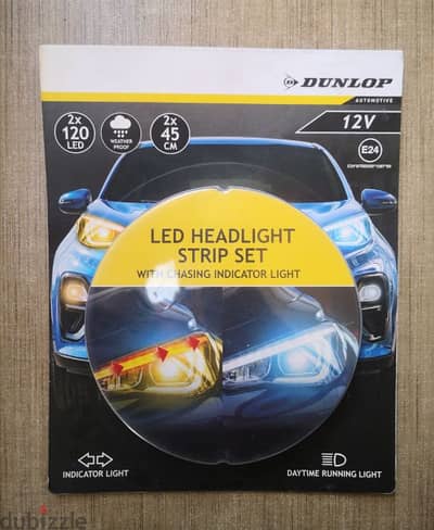 LED headlight strip set Dunlop