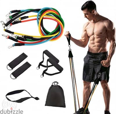 Resistance Bands High quality 11 pcs/set material latex