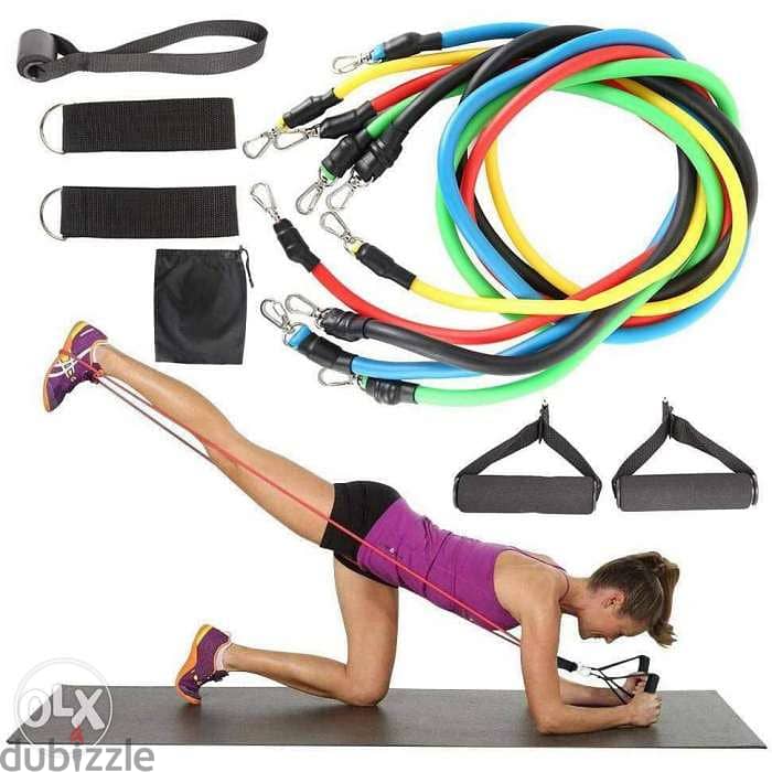 Resistance Bands High quality 11 pcs/set material latex 2