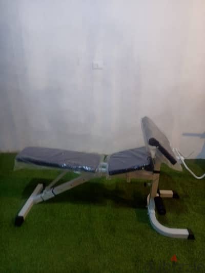 Adjustable Bench With Biceps Curl Machine GEO sport معدات رياضية