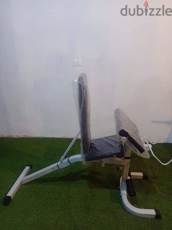 Adjustable Bench With Biceps Curl Machine GEO sport معدات رياضية 1