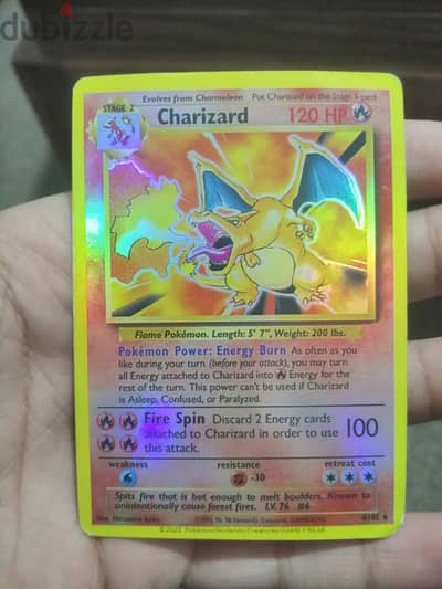 ungraded holo 1995 Charizard