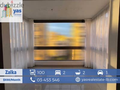 Zalka 100m2 | Well Maintained | Rent | Ideal Location | AA |