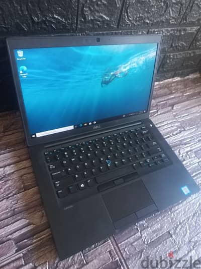 i7 gen 7TH +vga ram 8 nvme 256 screen full hd laptop dellلابتوب