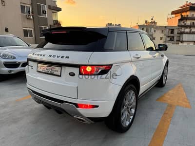 Land Rover Evoque 2012 مصدر الشركة dynamic plus