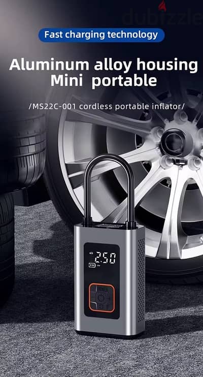 Tire Inflator Portable Air Compressor Electric Air Pump For Car