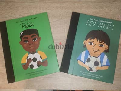 Leo Messi / Pele Little people, BIG DREAMS books