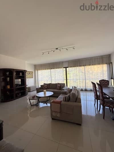 Fully Furnished Apartment for rent in Dbayeh with Open views