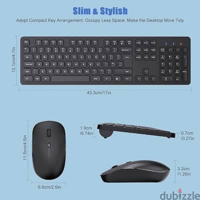 TedGem Wireless Keyboard & Mouse / Delivery Available