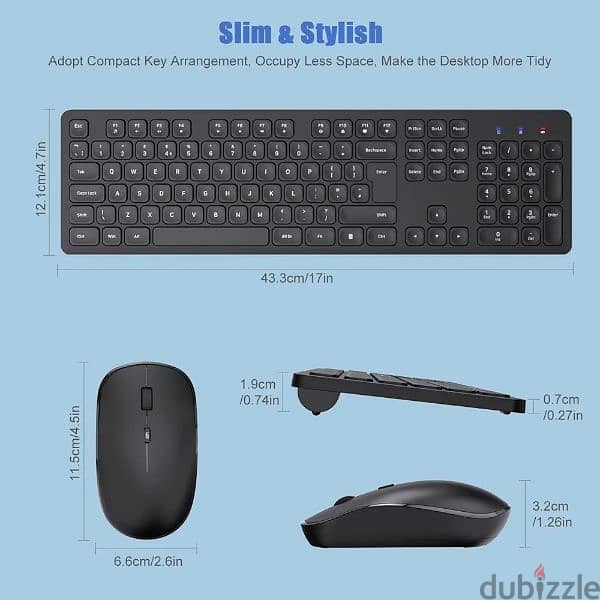 TedGem Wireless Keyboard & Mouse / Delivery Available 0