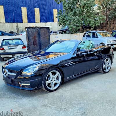 Mercedes-Benz SLK 200 AMG roadster 2012 TGF LEBANON source