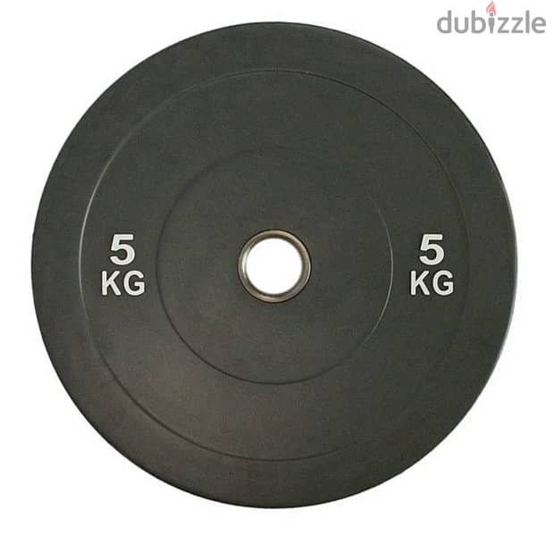 Colored Bumper plates set 150kg 1