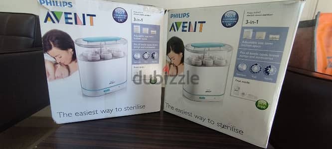 sterilise avent philips